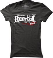 Dámské florbalové tričko Floorball is in my blood