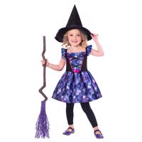 Amscan dětský karnevalový kostým -  Mýtická čarodějka Velikost: 4-6 (věk)