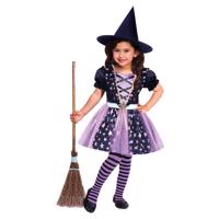 Amscan Dívčí karnevalový kostým hvězdná čarodějnice Velikost: 6-8 (věk)