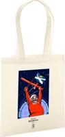 Bavlněná taška Pavel Novotný - Astronaut s vlajkou Řeporyjí
