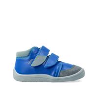 BEDA CELOROČNÍ MATT Blue - užší kotník | Dětské barefoot celoroční boty - 21
