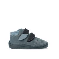 BEDA CELOROČNÍ VELUR BLACK MOON Grey | Dětské celoroční barefoot boty - 29