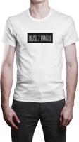 Bílé pánské tričko PIPUB - Nejsu z Praglu