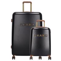 Charm London sada cestovních kufrů ABS 22054- černá - 94 / 33L