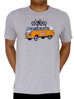 Cycology Tričko Road Trip - oranžový VW Bus Velikost: L