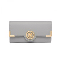 Dámská elegantní peněženka Miss Lulu Venice - šedá