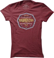 Dámské badmintonové tričko Major League