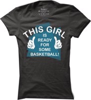 Dámské basketbalové tričko Ready for basketball