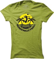 Dámské beachvolejbalové tričko Beach Volleyball Sun