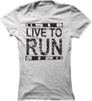 Dámské běžecké tričko Live to run
