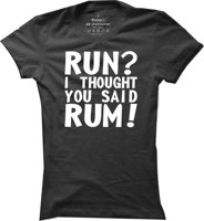 Dámské běžecké tričko Run or Rum