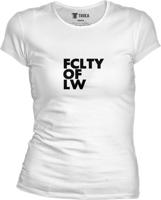 Dámske biele tričko UK - FCLTY OF LW