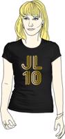 Dámské černé tričko JL10 - JL10 Max