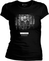Dámské černé tričko Z101 - Vězení