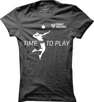 Dámské ČVS tričko Time To Play - Strike-Bílá