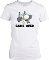 Dámské fitness tričko Game over