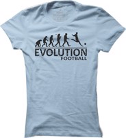 Dámské fotbalové tričko Fotbal evoluce