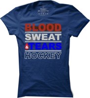 Dámské hokejové tričko Blood sweat & tears Hockey
