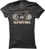 Dámské motorkářské tričko Old guys rule