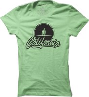 Dámské surfové tričko California