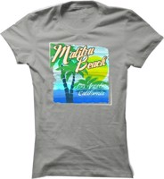Dámské surfové tričko Malibu Beach