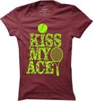 Dámské tenisové tričko Kiss my ace