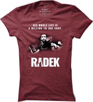 Dámské tenisové tričko Life of Radek Stepanek