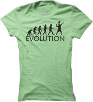 Dámské tenisové tričko Tenis evoluce