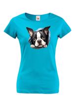 Dámské tričko Bostonský teriér - tričko pro milovníky psů
