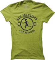 Dámské tričko na běhání Half Marathon