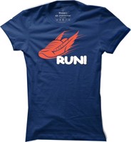 Dámské tričko na běhání Run!