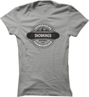 Dámské tričko na snowboard Snowkings