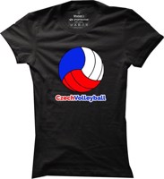 Dámské volejbalové tričko Czech Volleyball