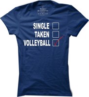 Dámské volejbalové tričko Single taken volleyball