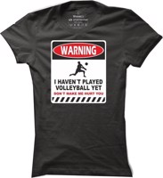 Dámské volejbalové tričko WARNING