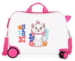 Dětský kufřík na kolečkách - odražedlo - Disney Marie - kočky aristokratky - 38L
