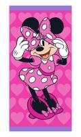 Disney Minnie Mouse ,,ME TIME" dětská osuška mikrovlákno 70x140 cm