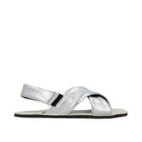 GROUNDIES VERONA WOMEN Silver | Dámské barefoot sandály - 36