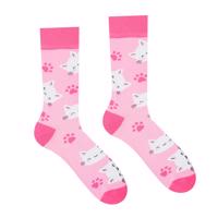 Hesty Ponožky - Růžová kočička Velikost: 39-42