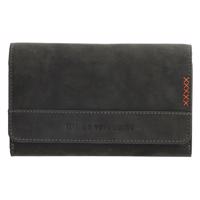 Hide & stitches Idaho dámská kožená peněženka - černá