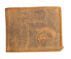 HL Luxusní kožená peněženka s kaprem