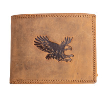 HL Luxusní kožená peněženka s orlem