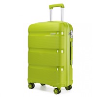 Kono Cestovní kufr na kolečkách Classic Collection - zelený - 97 L