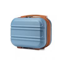KONO Toaletní pouzdro s horizontálním designem - ABS - modro hnědá -9L