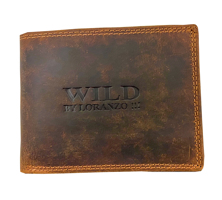 Kožená peněženka Wild by Loranzo Nature