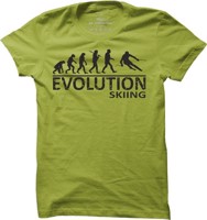 Lyžařské tričko Lyže evoluce pro muže