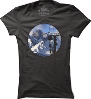 Lyžařské tričko Mountains pro ženy