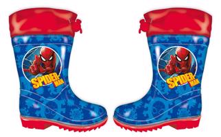 Marvel Spider-man dětské gumáky - modré Velikost: 30