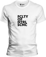 Pánske biele tričko UK - FCLTY OF NTRL SCNC
