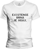 Pánské bílé tričko PIPUB - Hoax